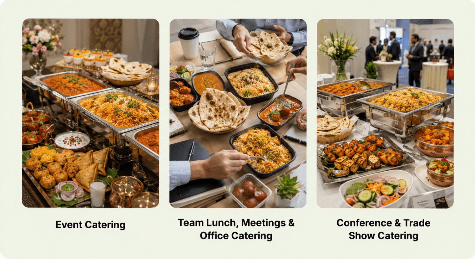 IBC catering at your venue